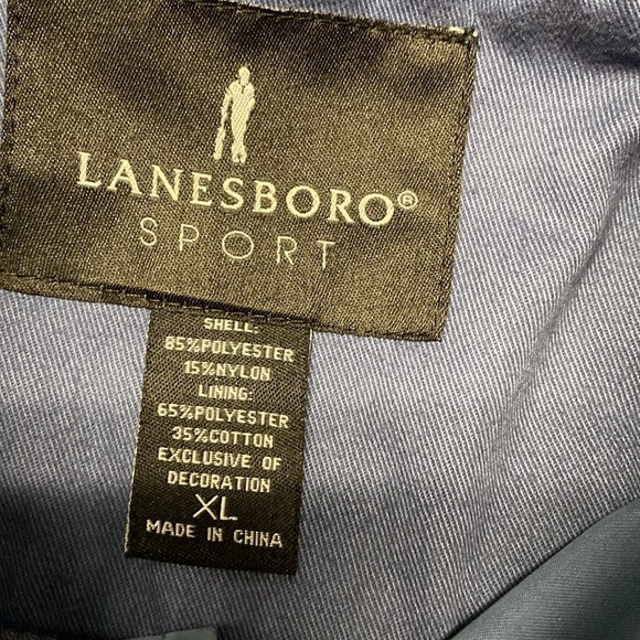Landsboro Sport Men's XL Jacket Blue - Picture 3 of 6